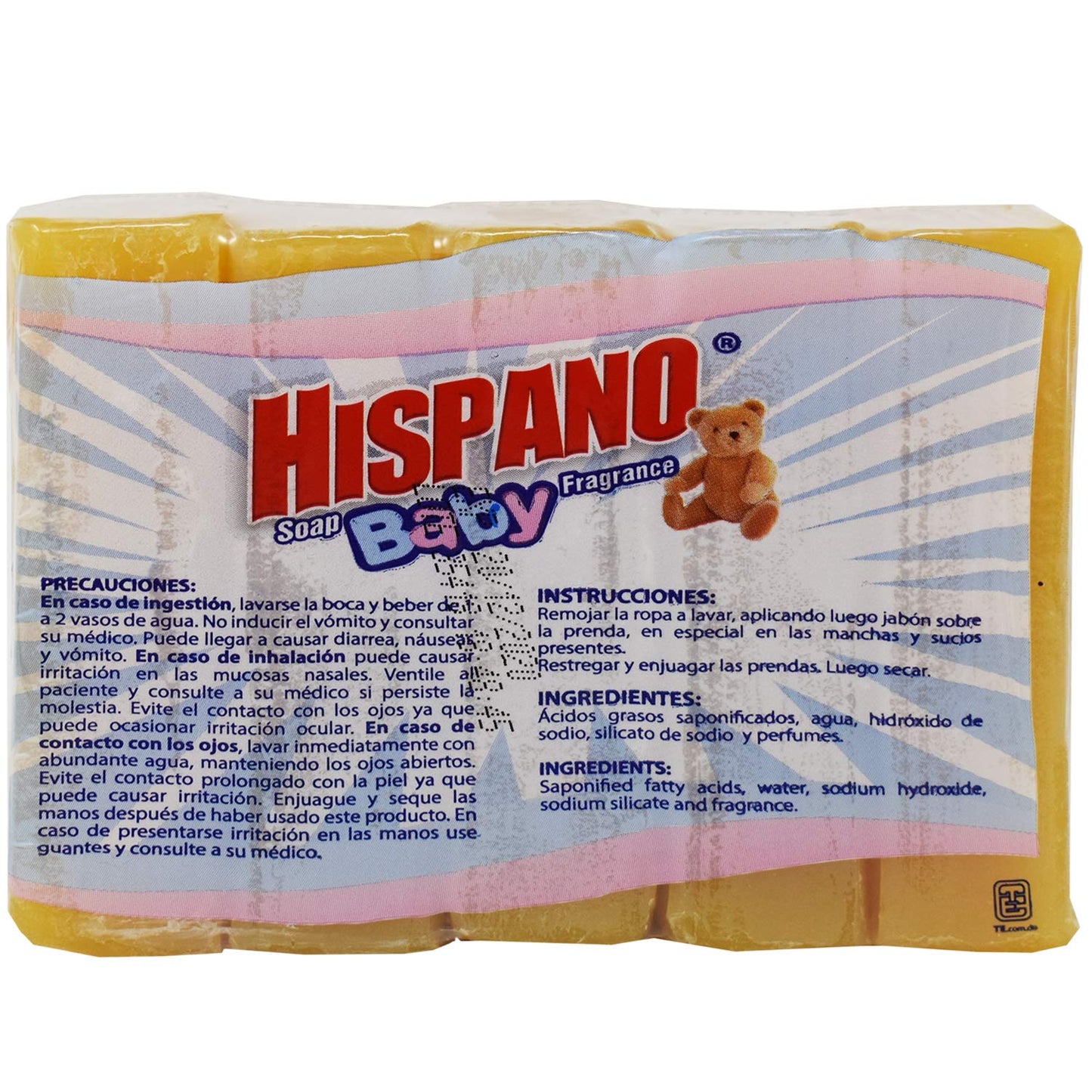 Green Hills Hispano Soap Fragancia Baby Pack 5 Bar 160 gr